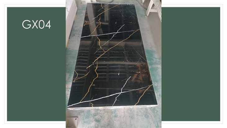 بلیک گلڈڈ پیویسی وال پینل