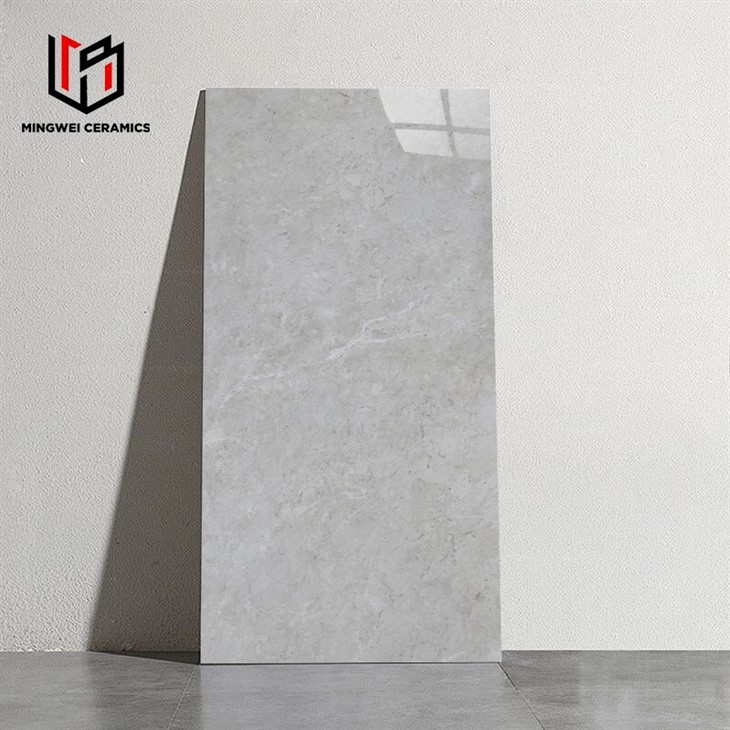 Carrara White Glossy Marble Porcelain Tiles