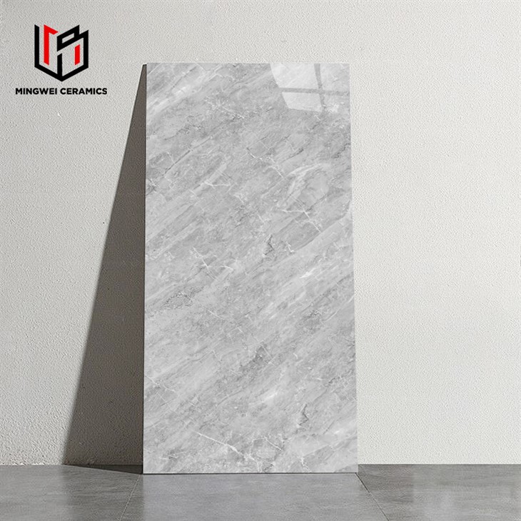 چمقدار سفید ماربل چینی مٹی کے برتن ٹائلیں