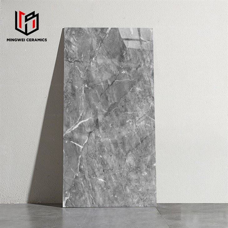 Glossy White Marble Porcelain Tiles