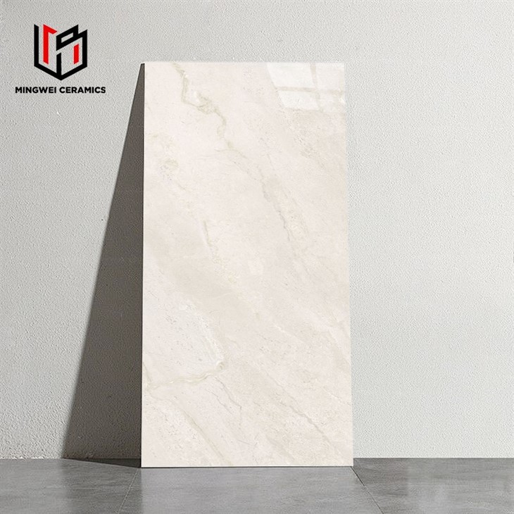 Ivory Vein Glossy Ceramic Tiles