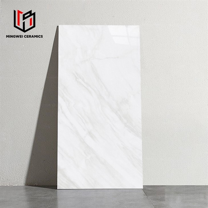 Ivory Vein Glossy Ceramic Tiles