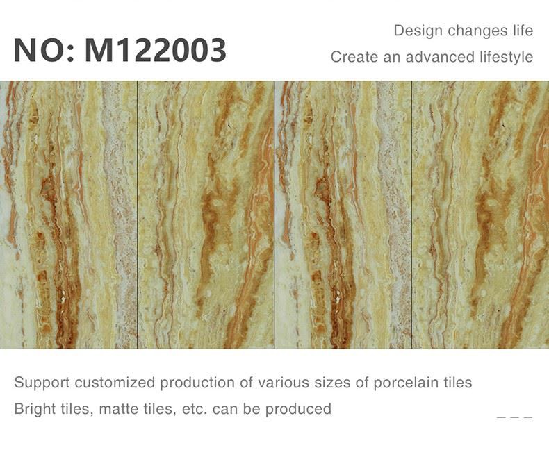 600/1200 Flooring Rectangular Gloss Pattern Polished Tiles