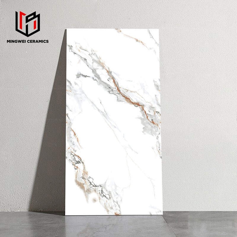 White Soft Glossy Porcelain Tiles